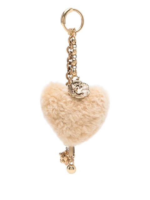 Chloé heart bag charm - Neutrals - zdjęcie produktu nr 1