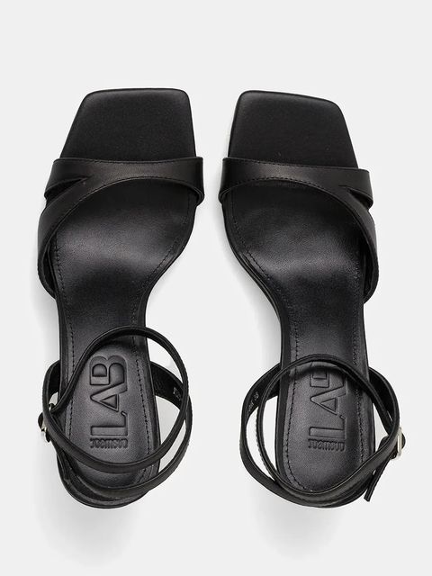 Answear.LAB sandały skórzane kolor czarny