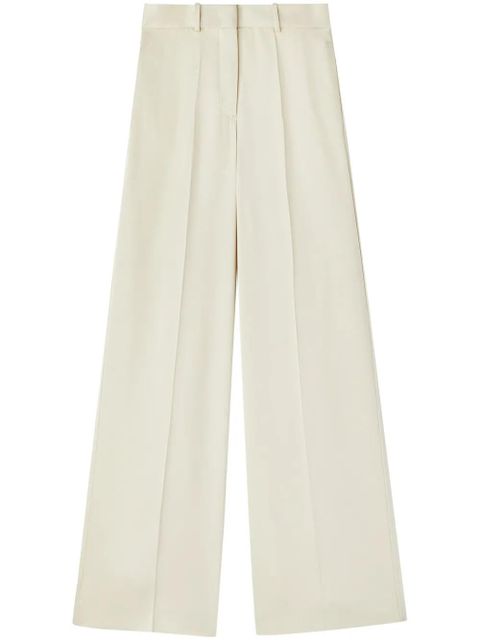 Jil Sander wide-leg tailored trousers - White - zdjęcie produktu nr 1