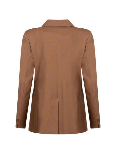Weekend Max Mara double-breasted peak-lapel blazer - Brown - zdjęcie produktu nr 2
