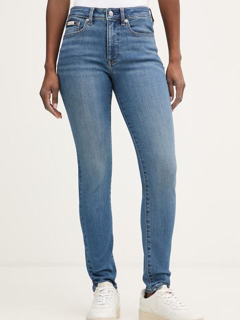 Calvin Klein Jeans jeansy skinny damskie - zdjęcie produktu nr 2