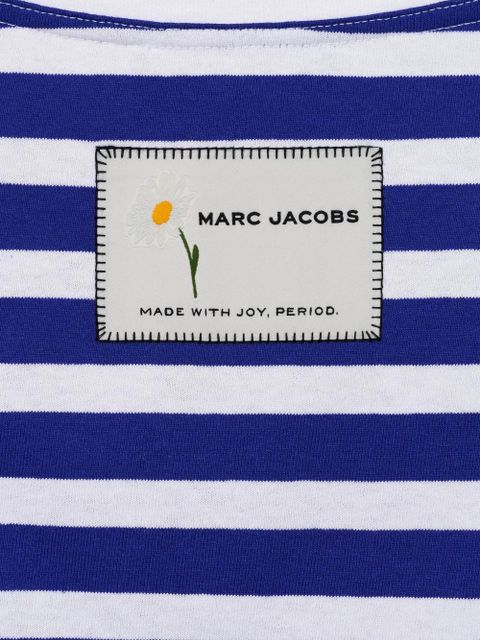 Marc Jacobs striped flower-patch top - Blue - zdjęcie produktu nr 2