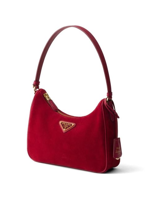 Prada Re-Edition 2005 suede mini-bag - Red