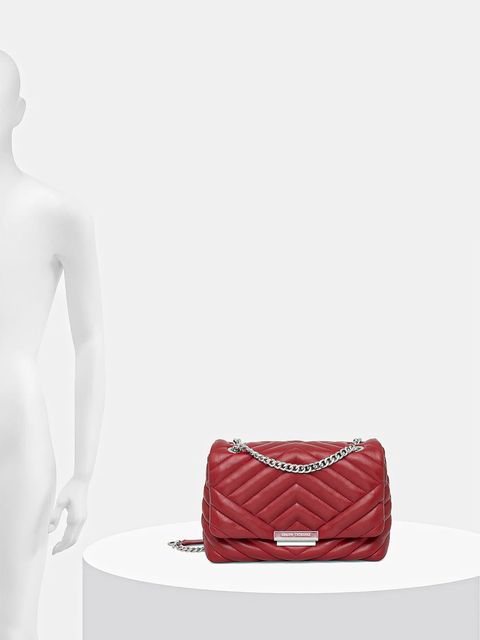 Armani Exchange torebka kolor czerwony 949122 4R742