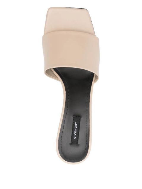 Givenchy Tape square-toe sandals - Neutrals