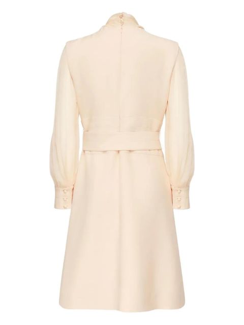 Valentino Garavani high-neck midi dress - Neutrals - zdjęcie produktu nr 2