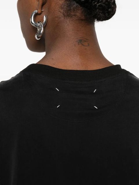 Maison Margiela draped dress - Black