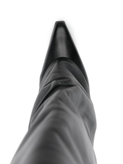 Paris Texas 90mm leather boots - Black - zdjęcie produktu nr 2