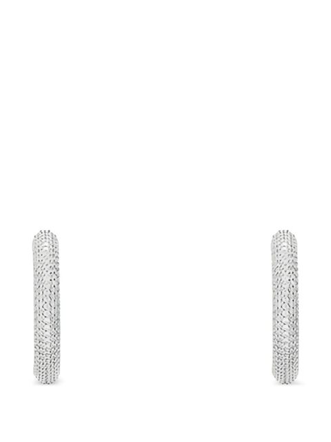 Michael Kors logo-embellishment earrings - Silver - zdjęcie produktu nr 2