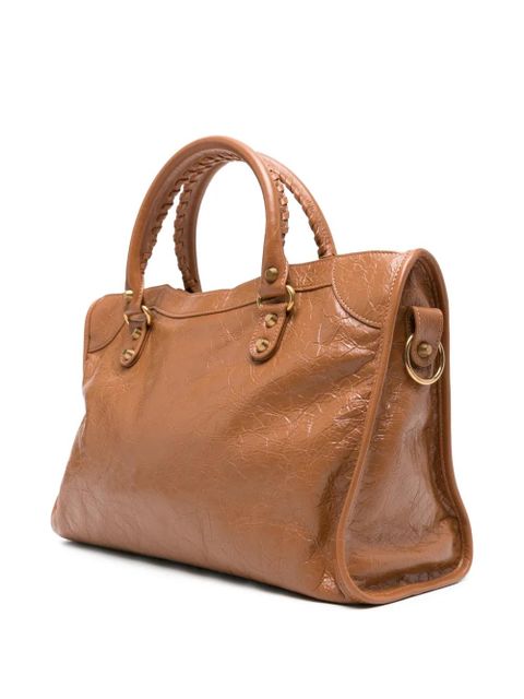 Balenciaga medium Le City tote bag - Brown