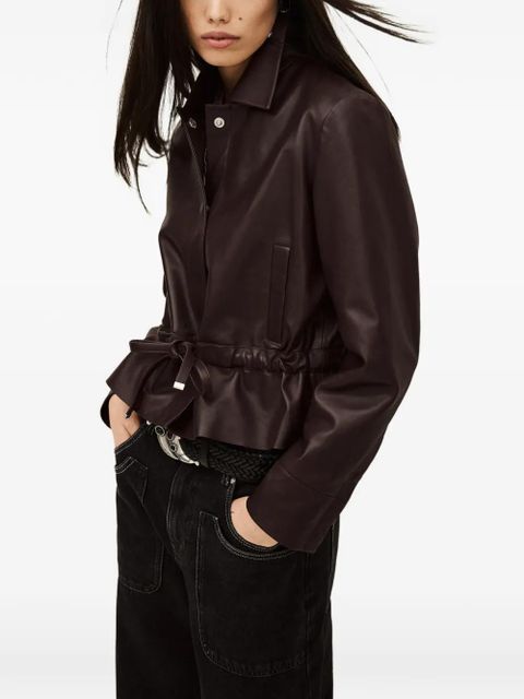 Ba&Sh Manita drawstring jacket - Red