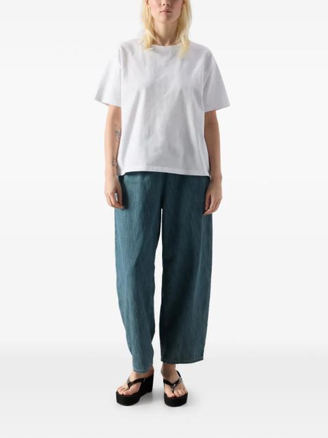 American Vintage Ydopark elasticated denim trousers - Blue - zdjęcie produktu nr 2