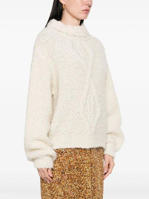 ISABEL MARANT Romane sweater - White
