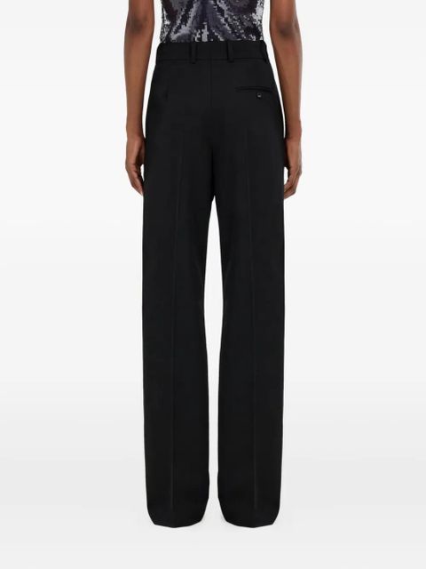 Ferragamo buckle-fastening tailored trousers - Black