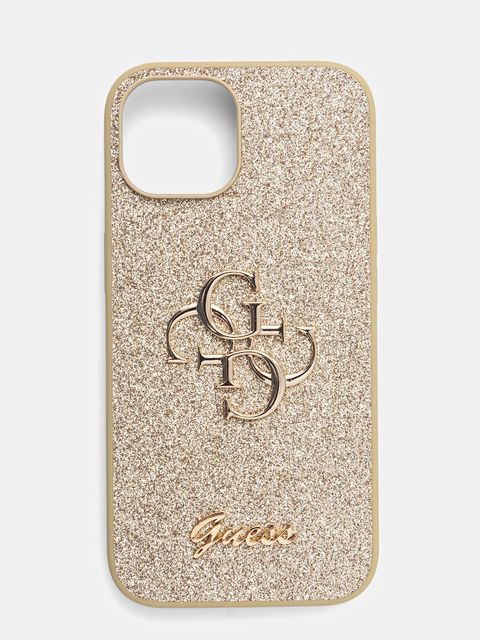 Guess etui na telefon iPhone 15 / 14 / 13 6.1" kolor złoty GUHCP15SHG4SGD - zdjęcie produktu nr 1