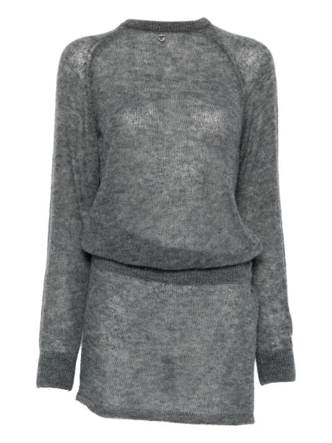 Coperni cut-out knitted dress - Grey - zdjęcie produktu nr 1