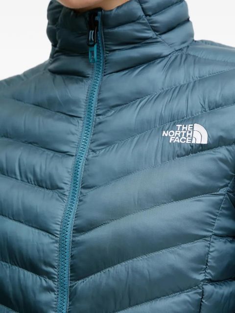 The North Face chevron quilted jacket - Blue
