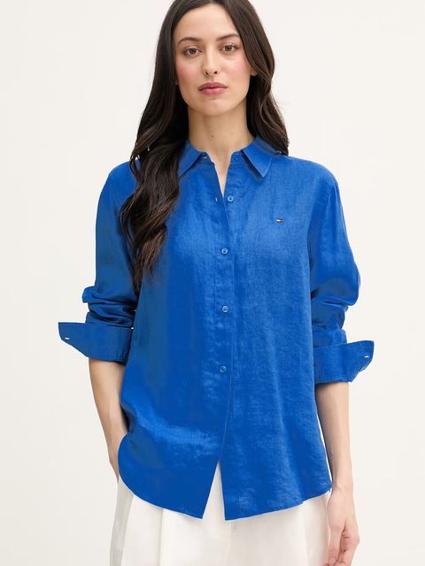 Tommy Hilfiger koszula damska lniana - zdjęcie produktu nr 1