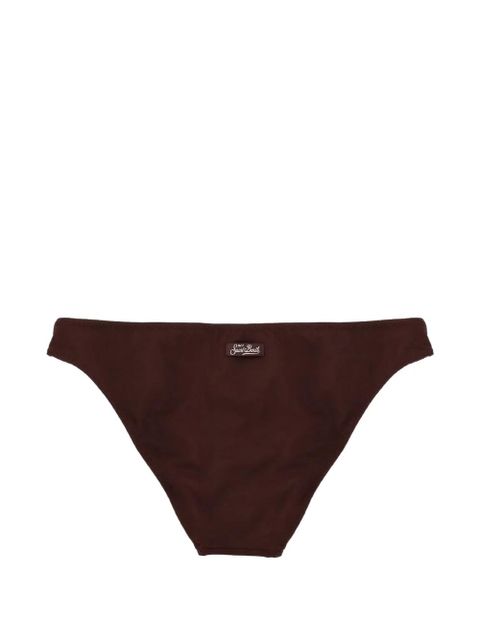 MC2 Saint Barth Maia logo-detail bikini bottoms - Brown - zdjęcie produktu nr 2