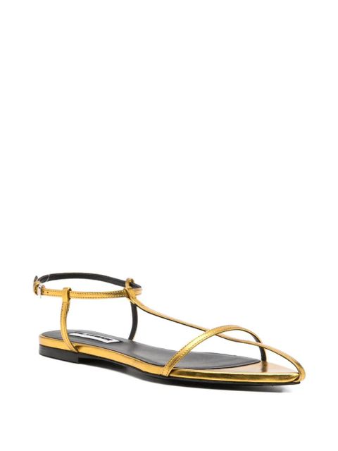 Jil Sander Cage sandals - Gold