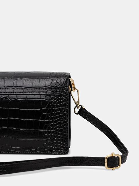 Answear.LAB torebka skórzana kolor czarny - zdjęcie produktu nr 2