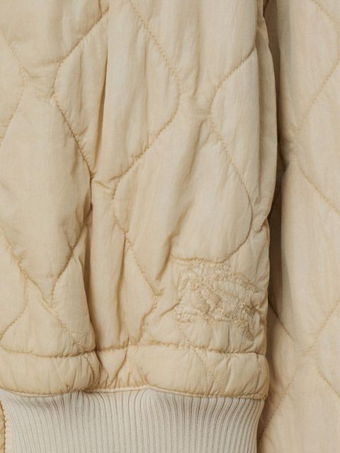 Burberry quilted bomber jacket - Neutrals