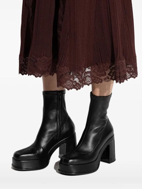 Jimmy Choo Hadi AB leather boots - Black