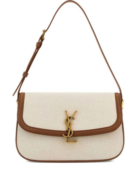 Saint Laurent Solferino adjustable-strap shoulder bag - Neutrals - zdjęcie produktu nr 1