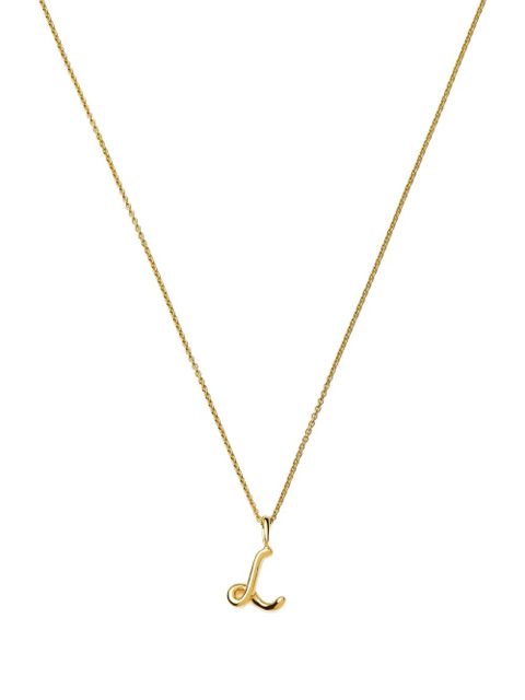 Missoma mini initial L pendant necklace - Gold - zdjęcie produktu nr 1
