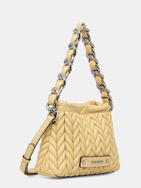 Karl Lagerfeld torebka damska z imitacji skóry K/WEAVE - zdjęcie produktu nr 1