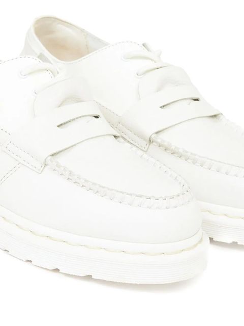 MM6 Maison Margiela x Dr Martens leather loafers - White - zdjęcie produktu nr 2