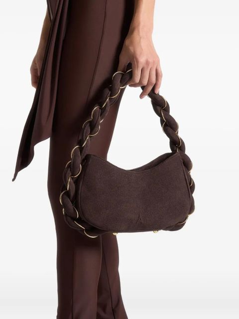 Manière De Voir Somme suede handbag - Brown - zdjęcie produktu nr 2