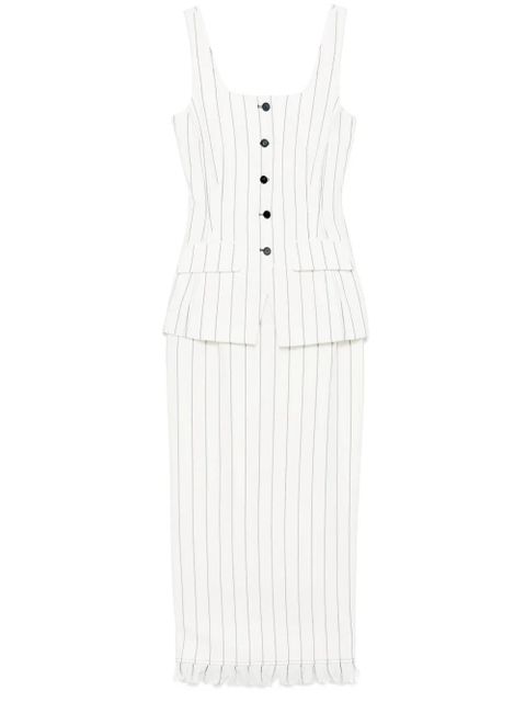 Simkhai Xandria midi dress - White - zdjęcie produktu nr 1