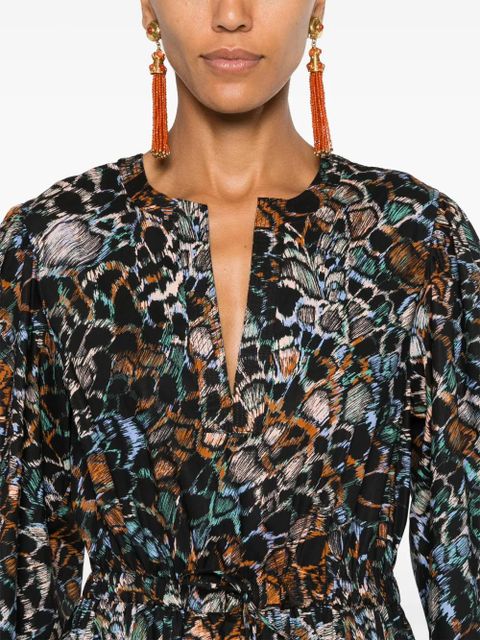 Ulla Johnson Aurelie midi dress - Black