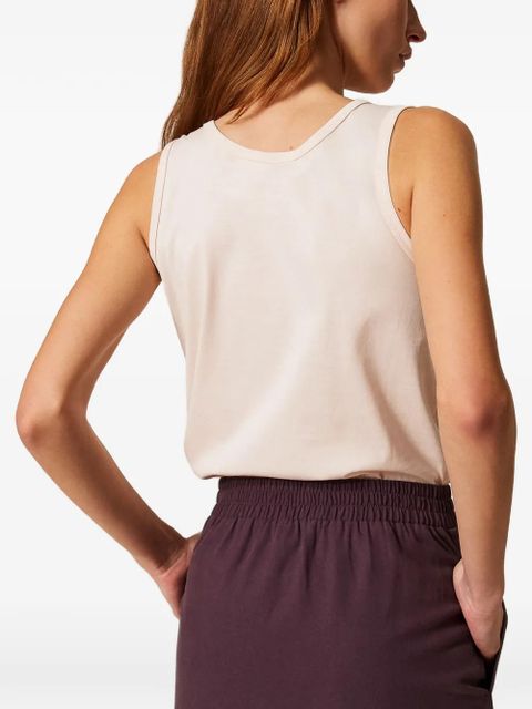 TWINSET clip tank top - Neutrals