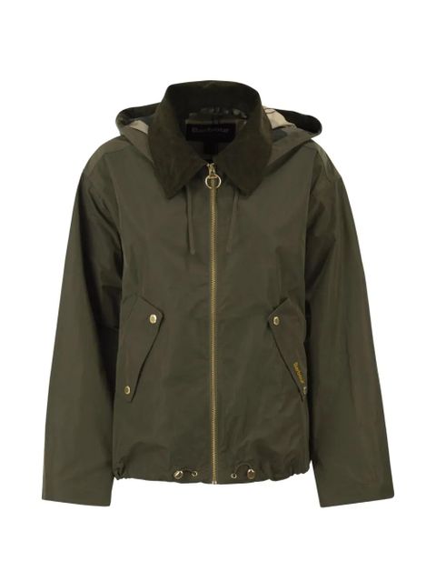 Barbour Weaver hooded jacket - Green - zdjęcie produktu nr 1