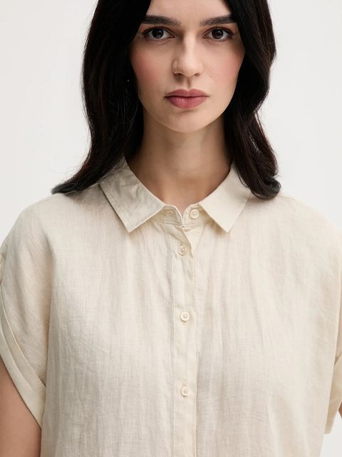 United Colors of Benetton koszula lniana