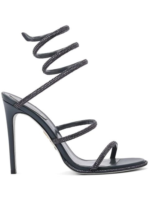 René Caovilla 105mm Cleo sandals - Grey - zdjęcie produktu nr 1
