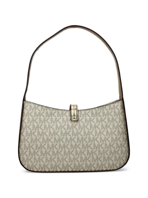 Michael Kors monogram-pattern padlock-detail tote bag - Neutrals - zdjęcie produktu nr 2