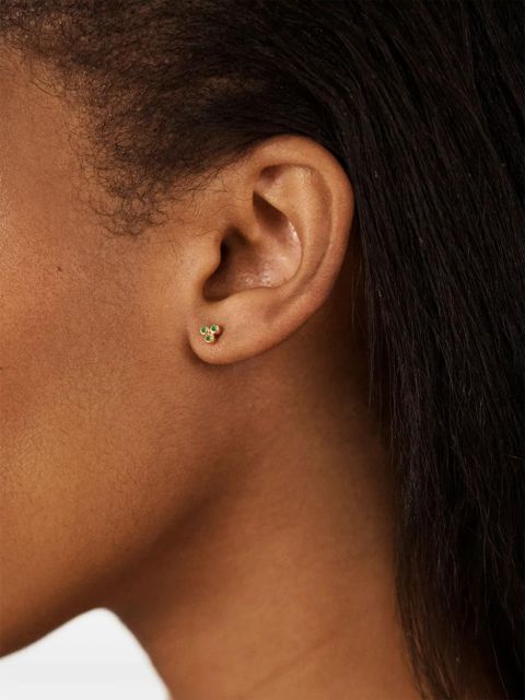 Monica Vinader 14kt yellow gold Siren Mini Gem Cluster single earring - zdjęcie produktu nr 2