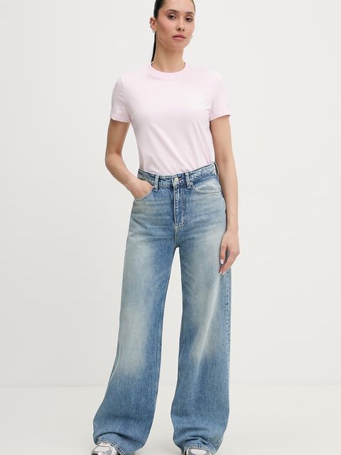 Tommy Jeans T-shirt damski bawełniany - zdjęcie produktu nr 1