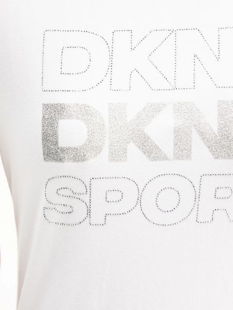 Dkny t-shirt damski kolor biały DP5T1333