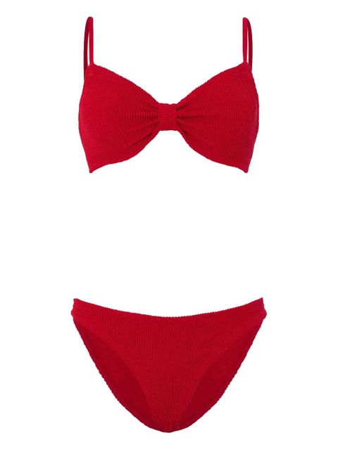 Hunza G Alicia bow-effect bikini - Red - zdjęcie produktu nr 1