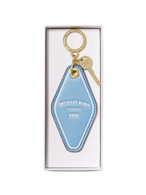 Michael Kors diamond-shaped key charm - Blue