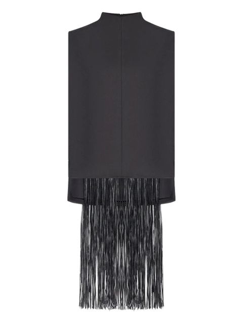 Sportmax Soraia fringed sleeveless top - Black - zdjęcie produktu nr 1