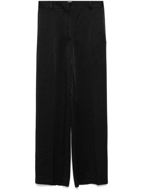 TOTEME crepe de chine trousers - Black - zdjęcie produktu nr 1