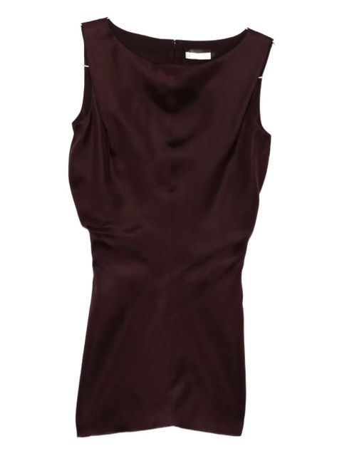 KHAITE Toma mini dress - Red