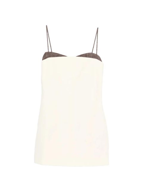 ENTIRE STUDIOS adjustable-strap panel mini dress - Neutrals - zdjęcie produktu nr 1