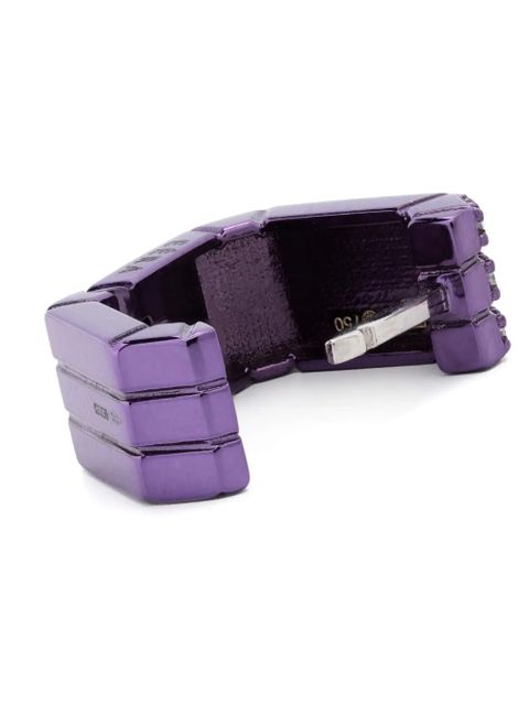 EÉRA 18kt white gold Candy diamond earring - Purple