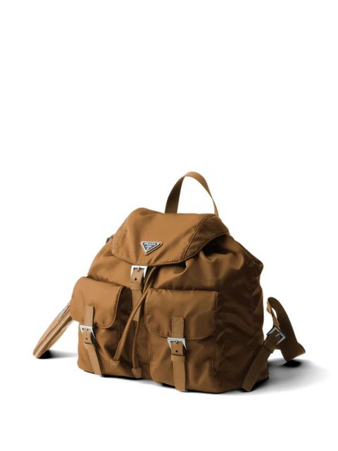 Prada medium Re-Nylon backpack with pouch - Brown - zdjęcie produktu nr 2